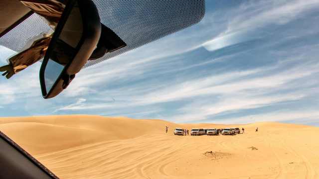 Exploring Captivating Traditions and Tours in Salalah 18 Jeeps-traditional-Safari-Dune-Bashing-with-tourists-Oman-Ubar-in-Desert-Rub-al-Khali-Salalah-Oman